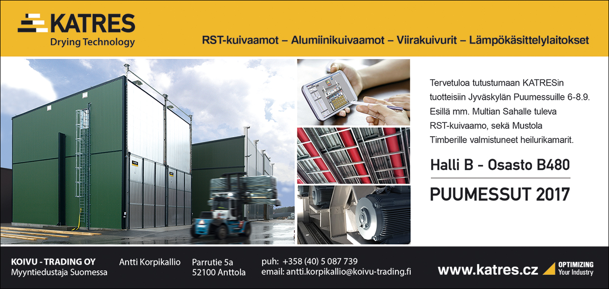 Trade fair PUUMESSUT 2017 in Finland