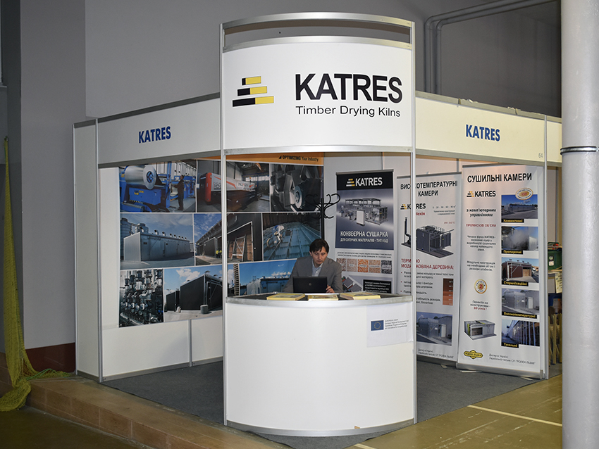 Katres at the trade fair in Ukraine