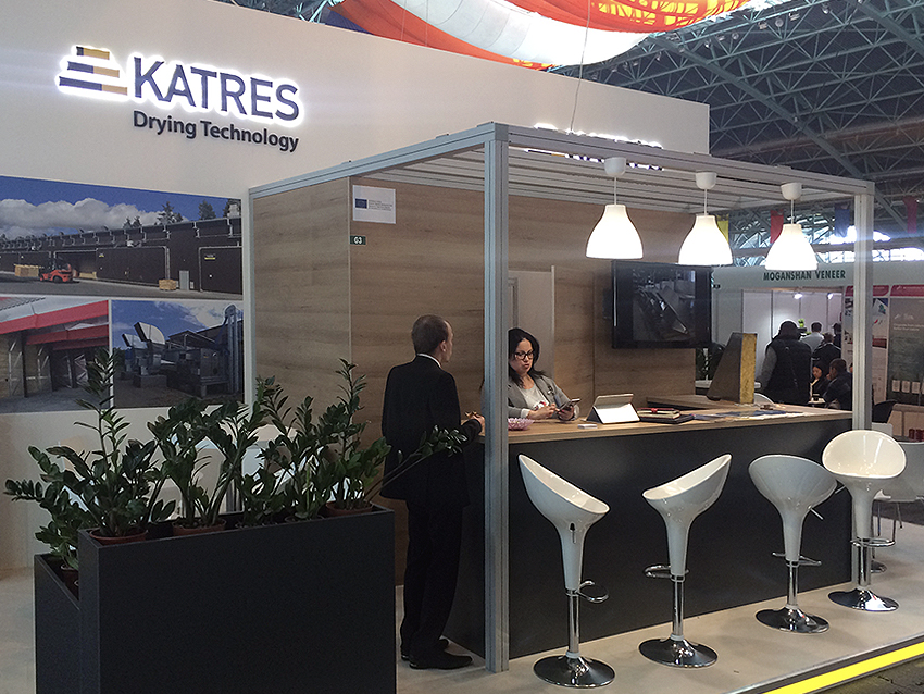 Katres at the Woodworking Fair in Belarus